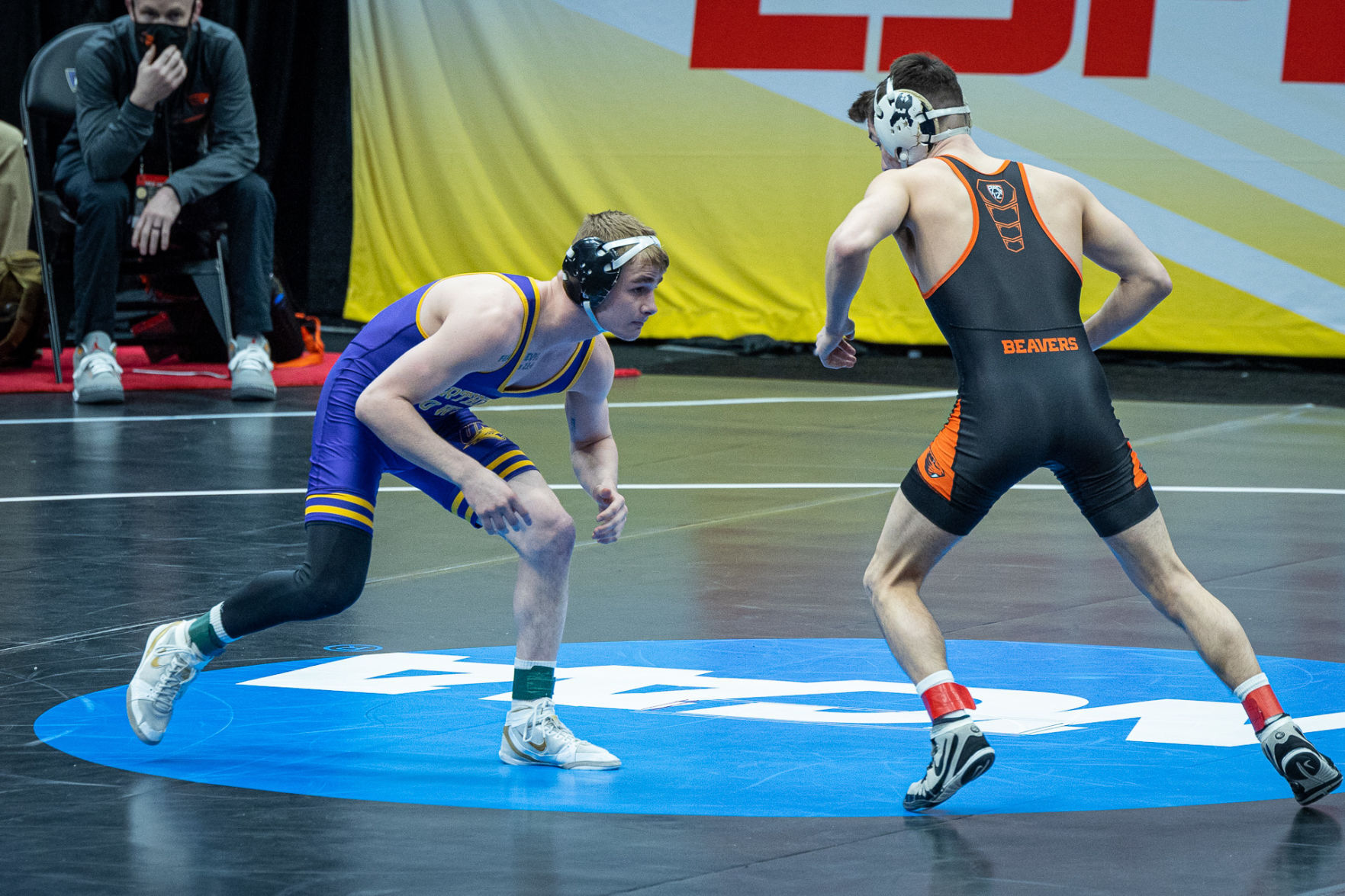 Teske wrestles Thursday